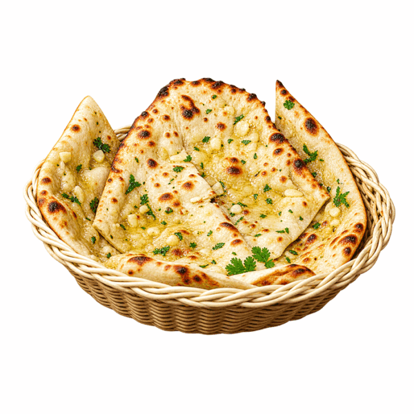 Cheese & Garlic Naan